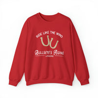 Bullseye's Riding Lessons Gildan Unisex Heavy Blend™ Crewneck Sweatshirt