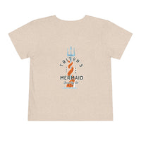 Triton's Mermaid Security Bella Canvas Toddler Short Sleeve Tee