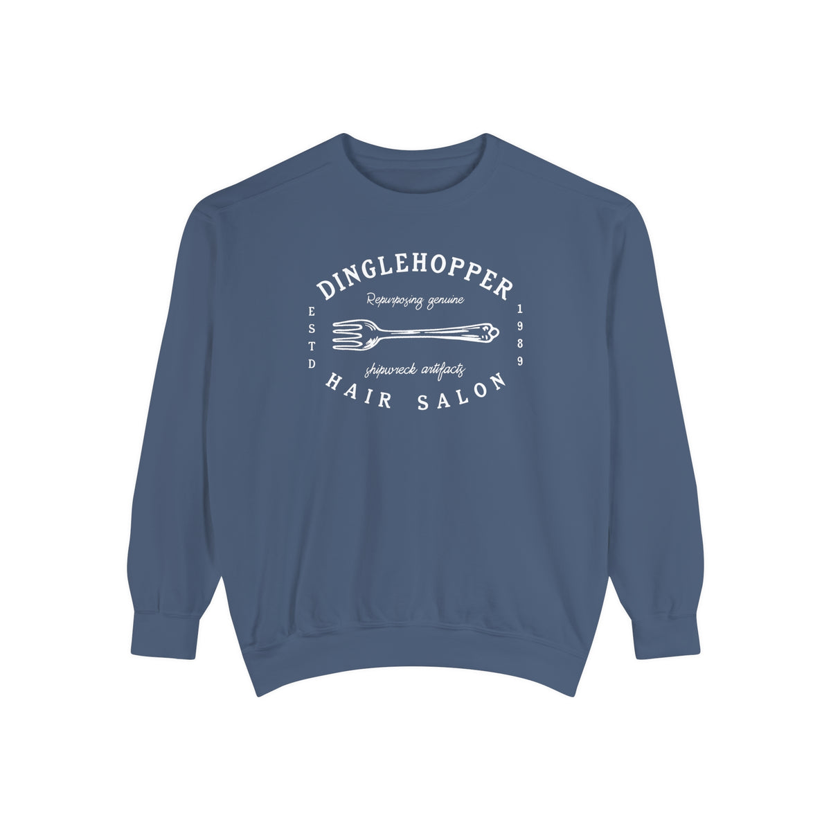Dinglehopper Hair Salon Comfort Colors Unisex Garment-Dyed Sweatshirt
