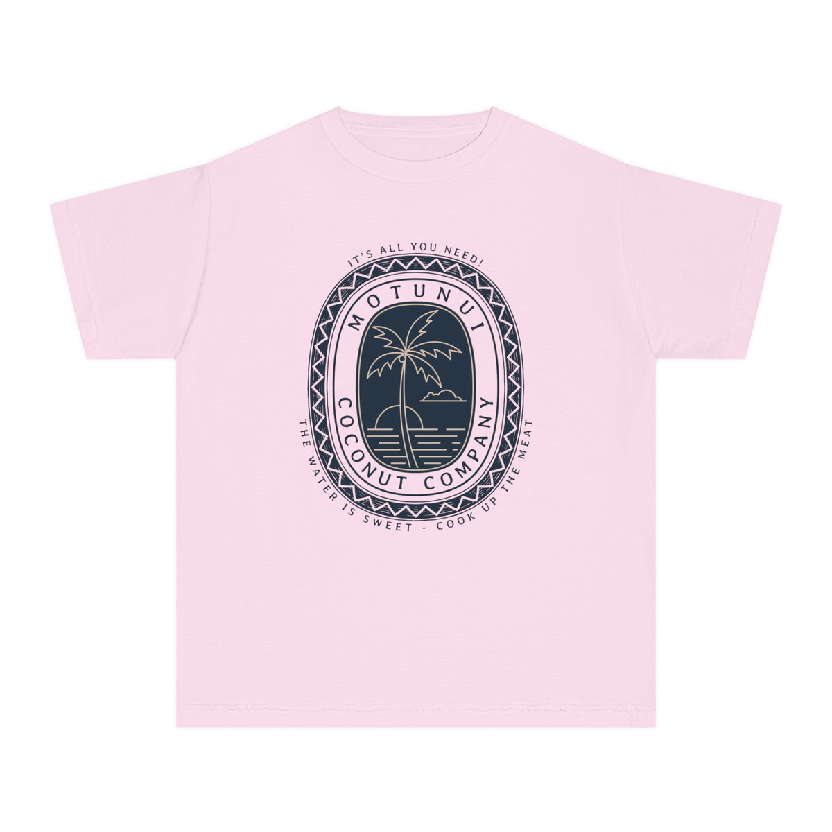 Motunui Coconut Company Comfort Colors Youth Midweight Tee