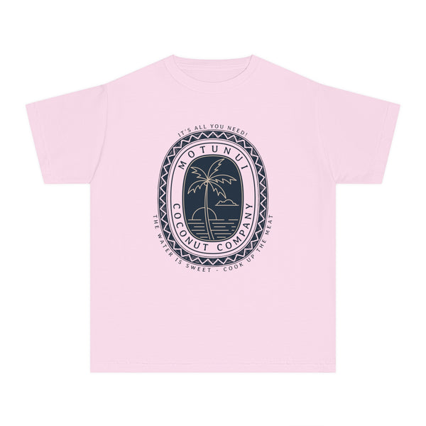 Motunui Coconut Company Comfort Colors Youth Midweight Tee