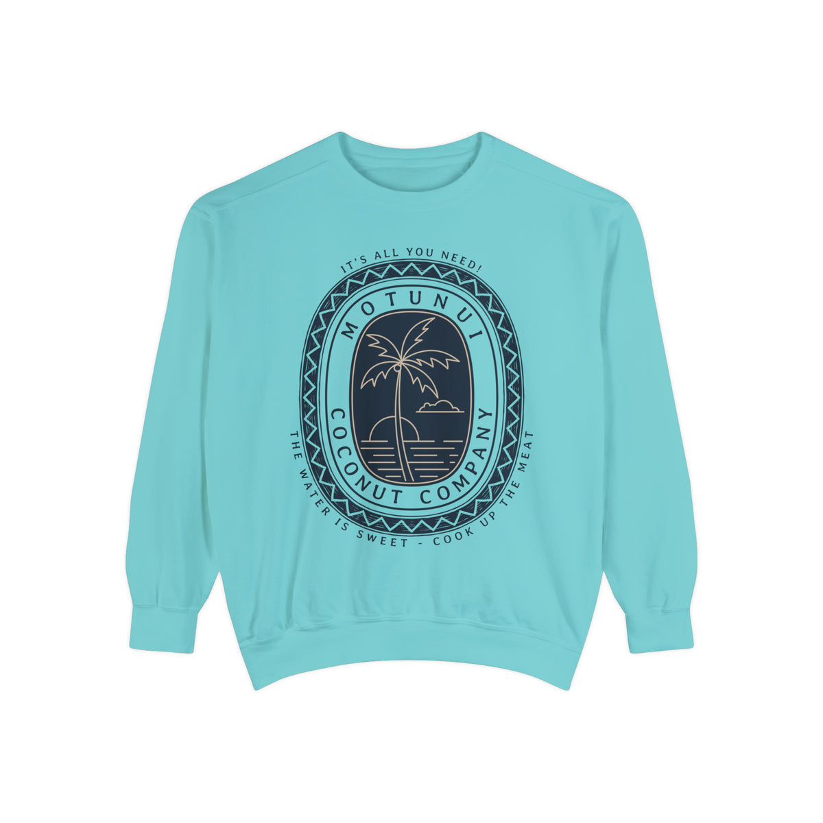 Motunui Coconut Company Comfort Colors Unisex Garment-Dyed Sweatshirt