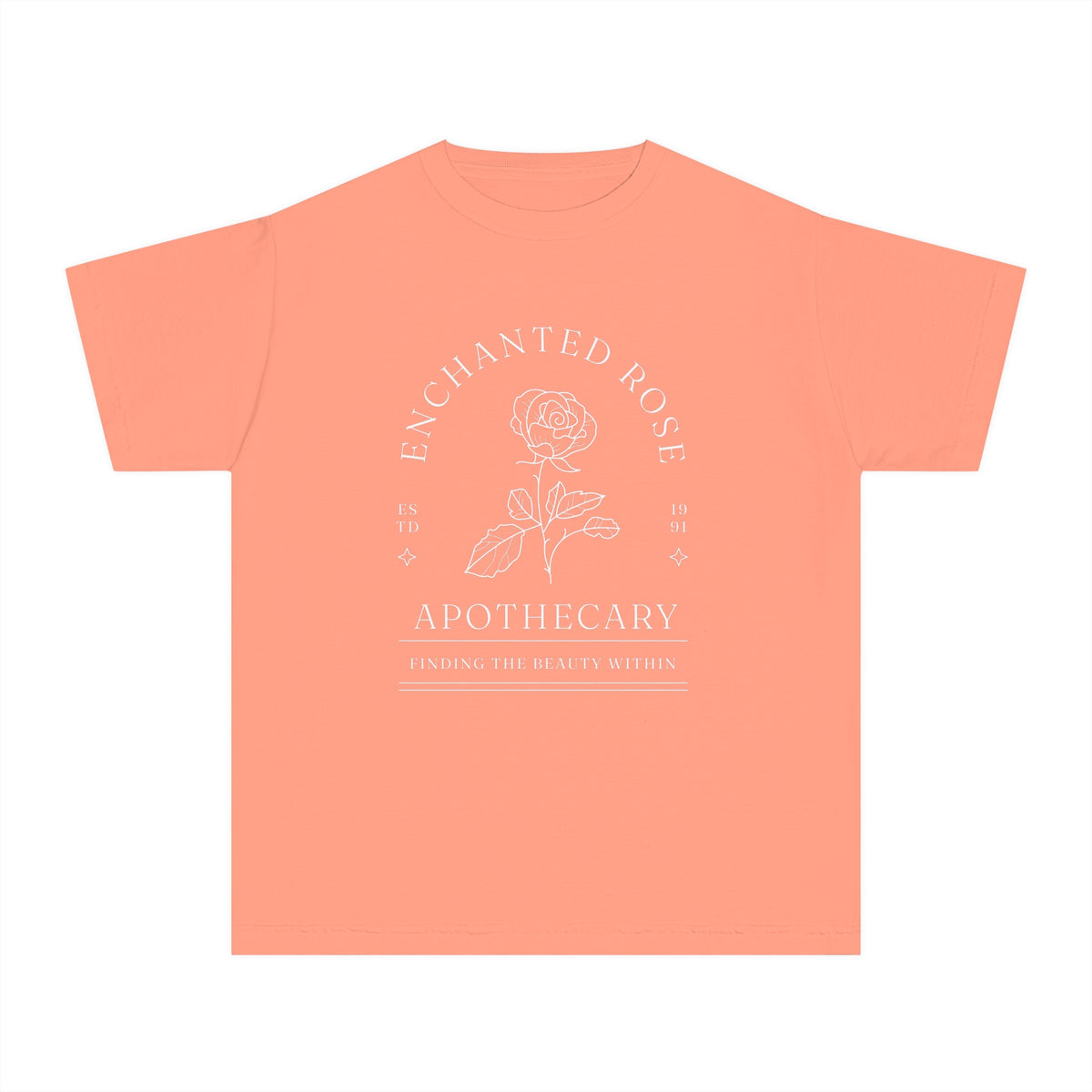 Enchanted Rose Apothecary Comfort Colors Youth Midweight Tee