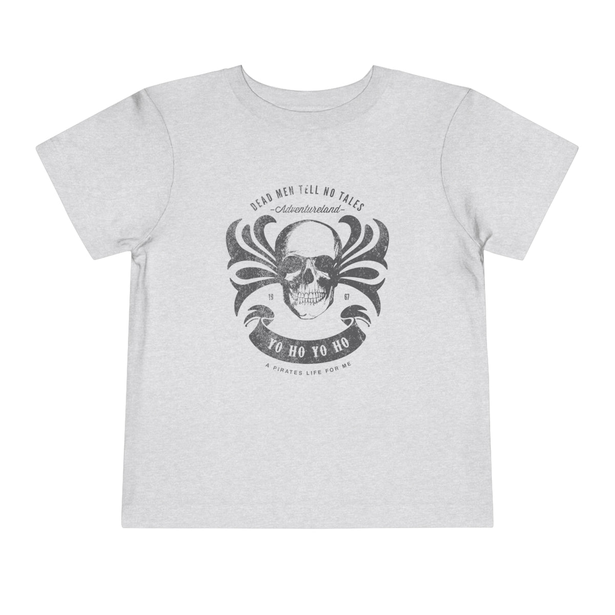 Dead Men Tell No Tales Bella Canvas Toddler Short Sleeve Tee