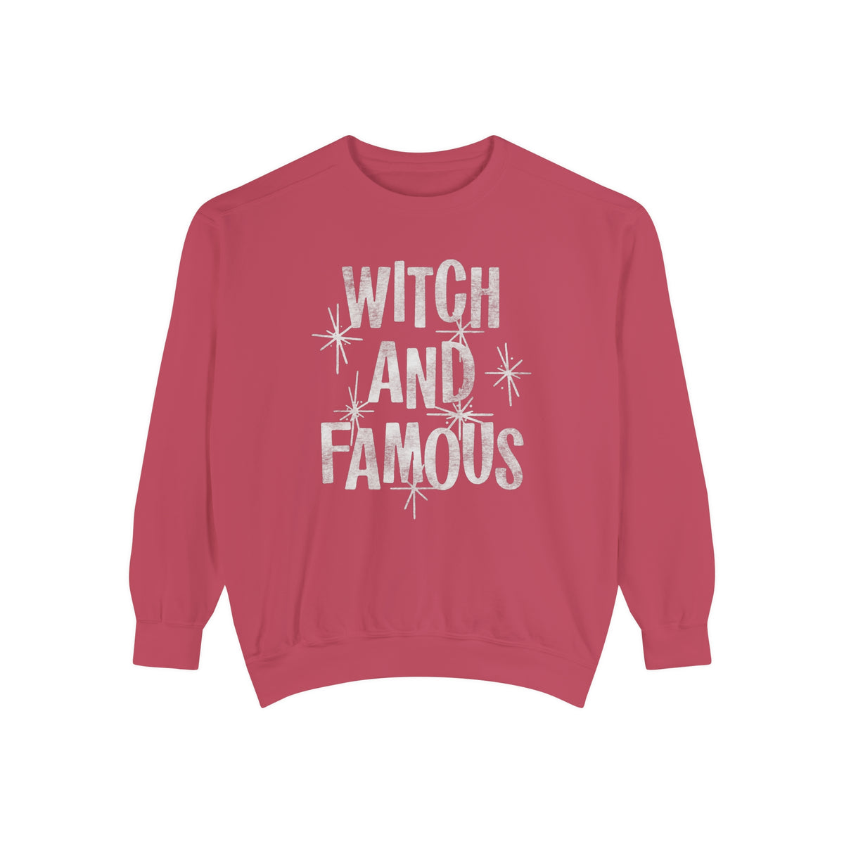 Witch and Famous Comfort Colors Unisex Garment-Dyed Sweatshirt