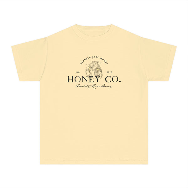 Hundred Acre Woods Honey Co. Comfort Colors Youth Midweight Tee