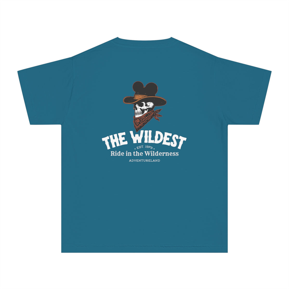 The Wildest Ride in the Wilderness Comfort Colors Youth Midweight Tee