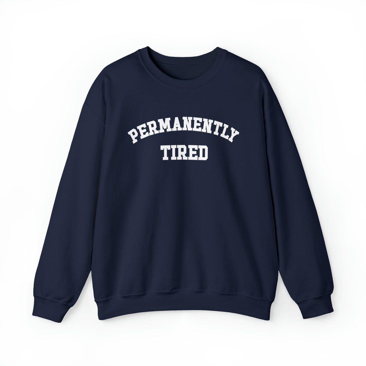 Permanently Tired Gildan Unisex Heavy Blend™ Crewneck Sweatshirt