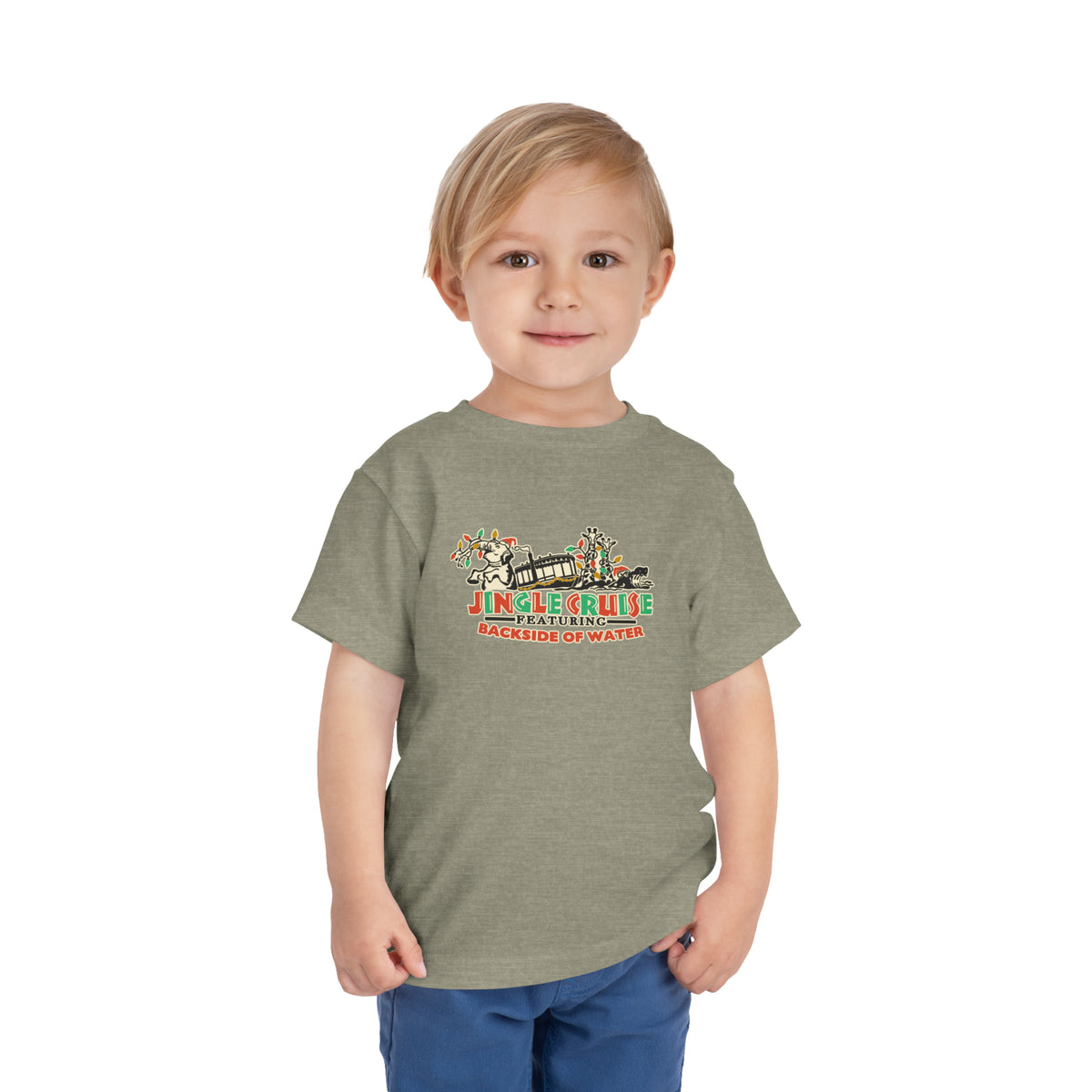 Jingle Cruise Bella Canvas Toddler Short Sleeve Tee