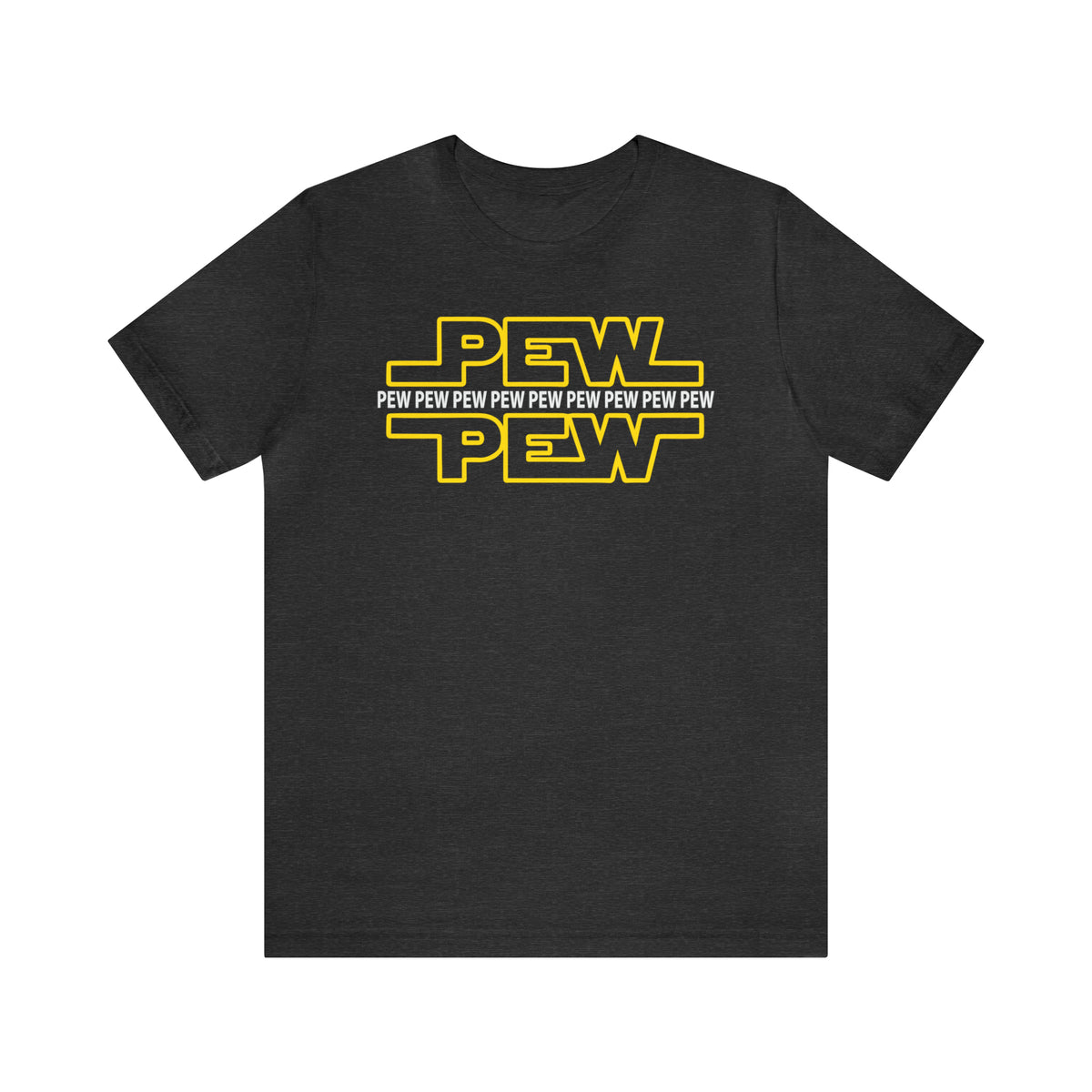 PEW PEW PEW Bella Canvas Unisex Jersey Short Sleeve Tee