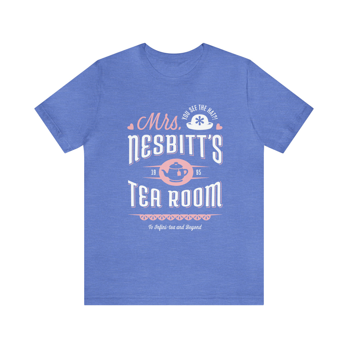 Mrs. Nesbitt’s Tea House Bella Canvas Unisex Jersey Short Sleeve Tee