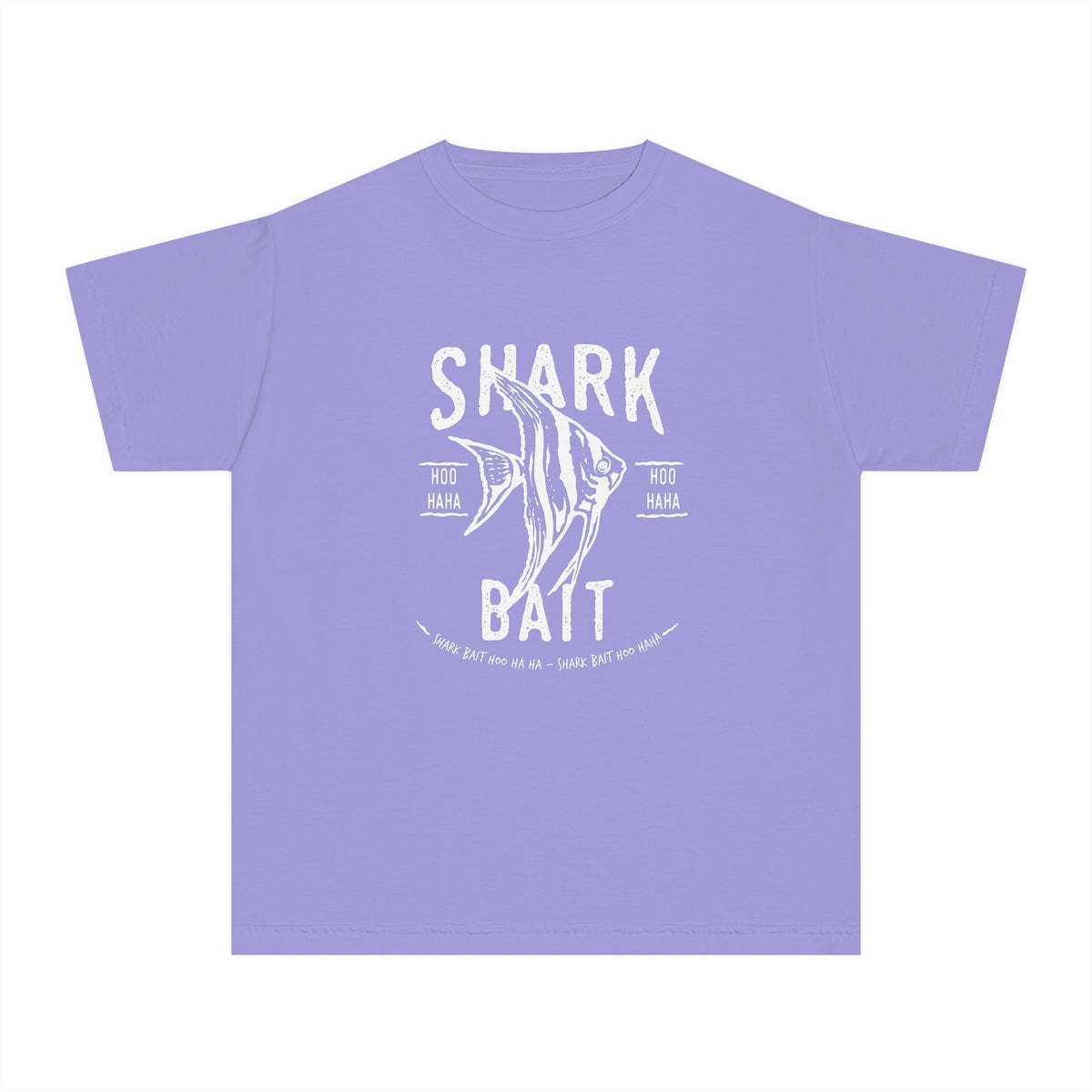 Shark Bait Hoo Haha Comfort Colors Youth Midweight Tee