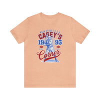 Casey’s Corner Distressed Bella Canvas Unisex Jersey Short Sleeve Tee