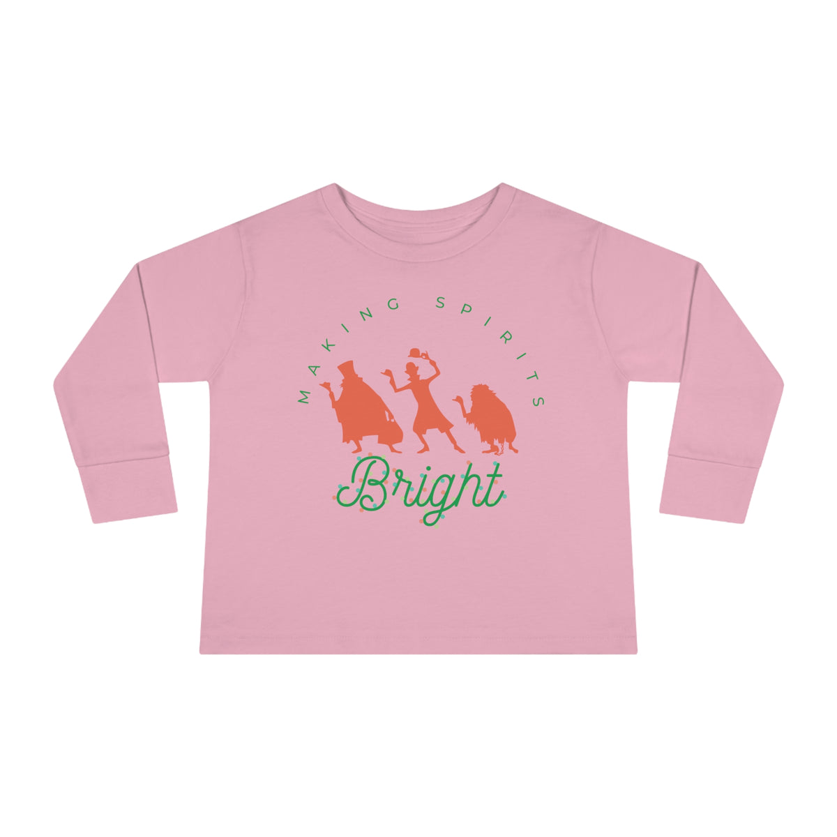 Making Spirits Bright Rabbit Skins Toddler Long Sleeve Tee