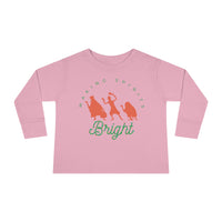 Making Spirits Bright Rabbit Skins Toddler Long Sleeve Tee