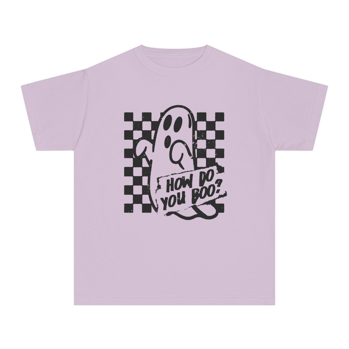 How Do You Boo? Comfort Colors Youth Midweight Tee