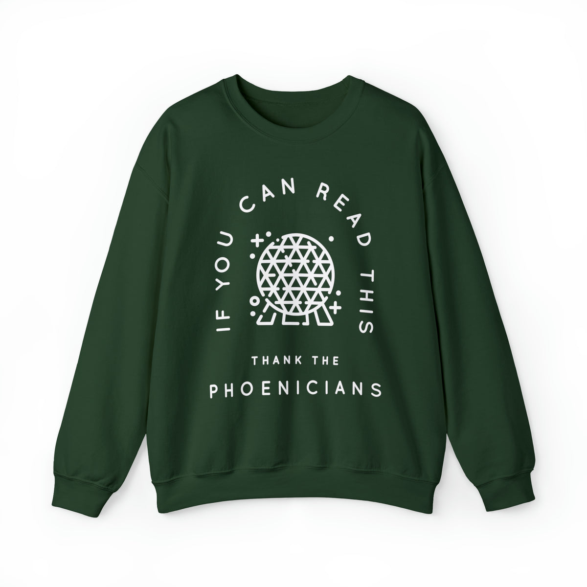 If You Can Read This Thank The Phoenicians Gildan Unisex Heavy Blend™ Crewneck Sweatshirt