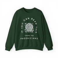 If You Can Read This Thank The Phoenicians Gildan Unisex Heavy Blend™ Crewneck Sweatshirt