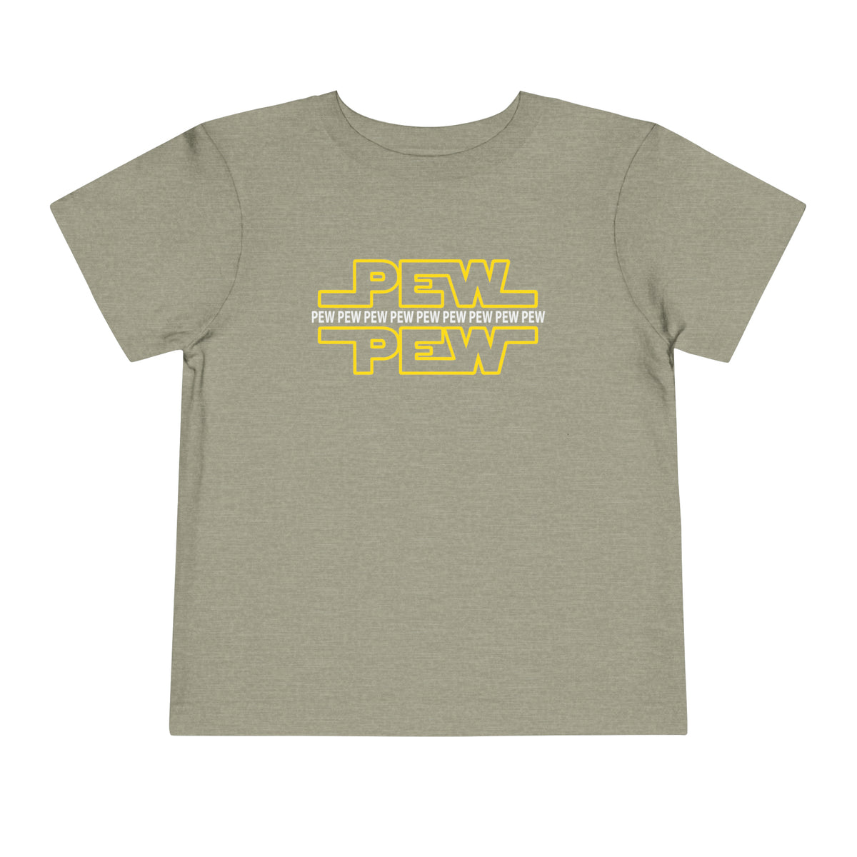 PEW PEW PEW Bella Canvas Toddler Short Sleeve Tee