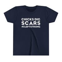 Chicks Dig Scars Bella Canvas Youth Short Sleeve Tee