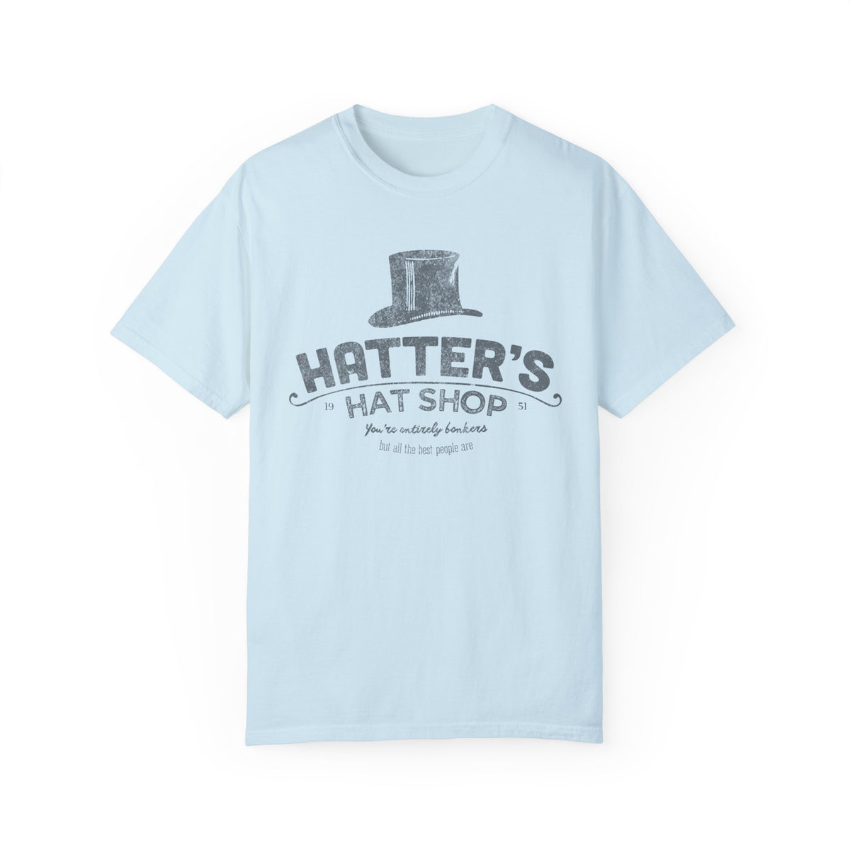Hatter's Hat Shop Comfort Colors Unisex Garment-Dyed T-shirt