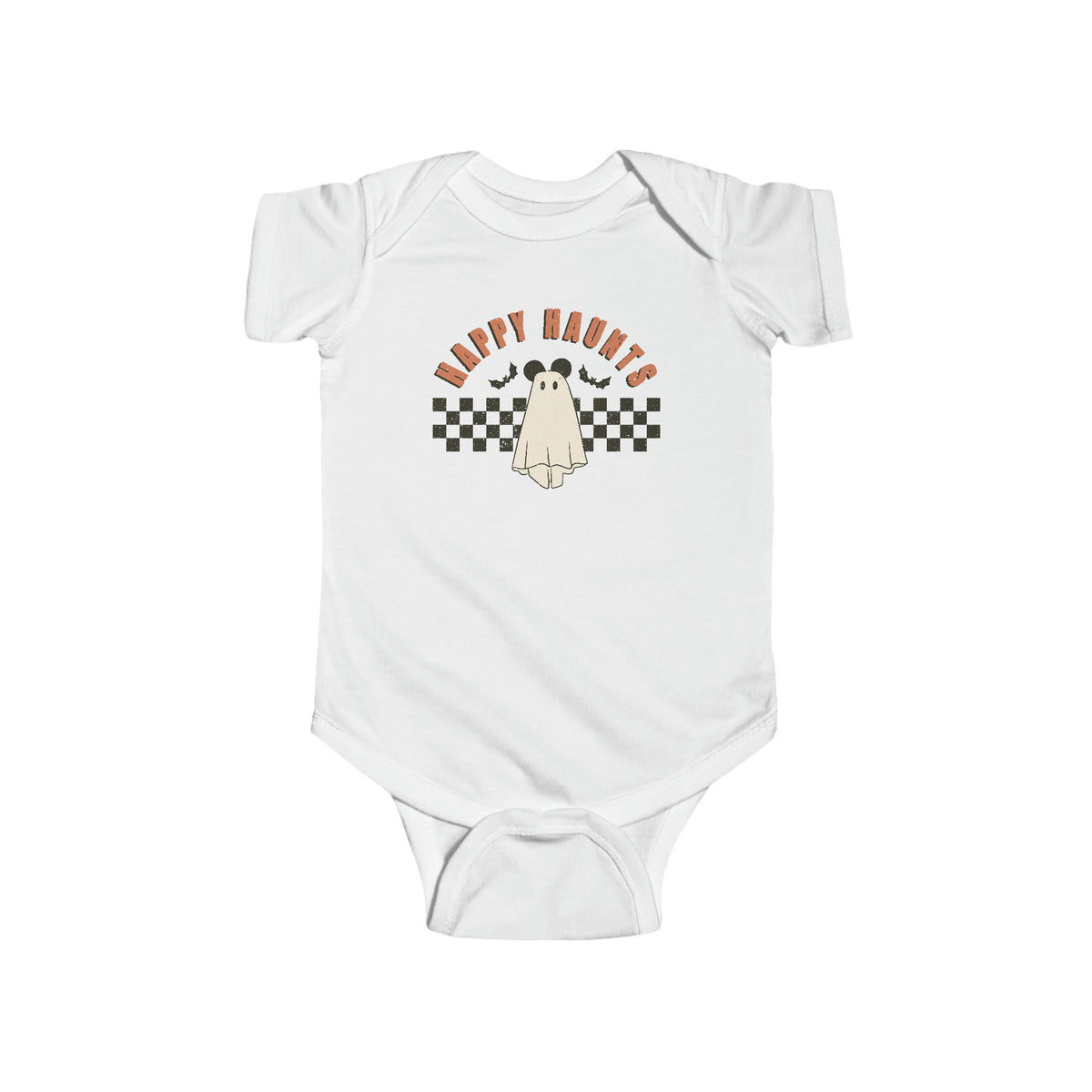Happy Haunts Rabbit Skins Infant Fine Jersey Bodysuit