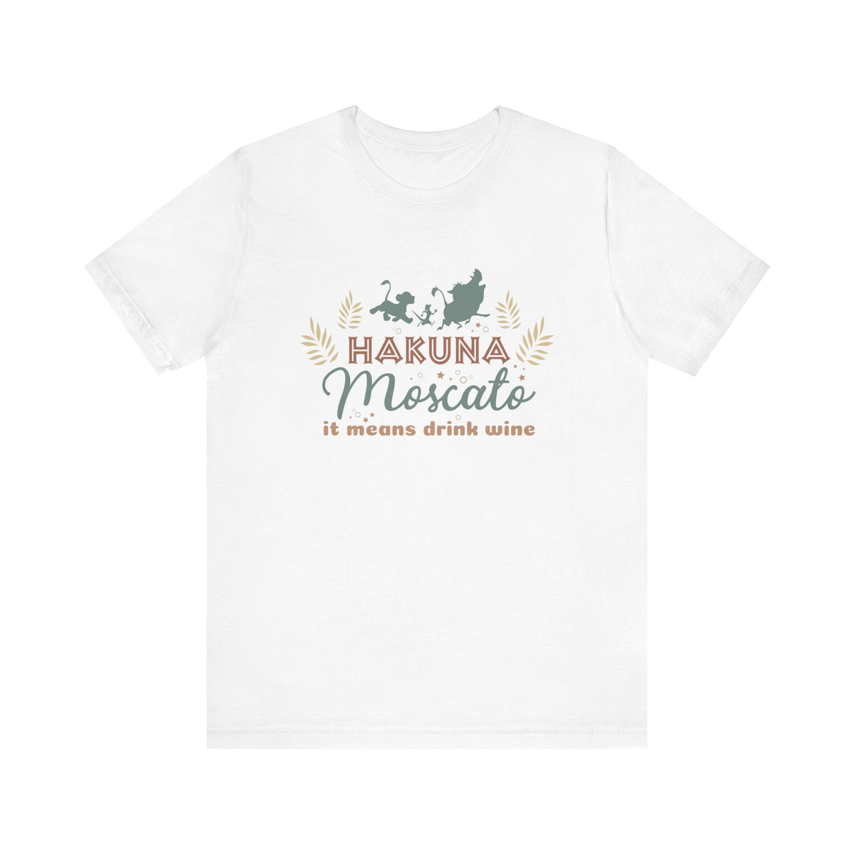 Hakuna Moscato Bella Canvas Unisex Jersey Short Sleeve Tee