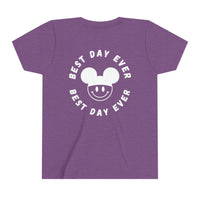 Best Day Ever Bella Canvas Youth Short Sleeve Tee