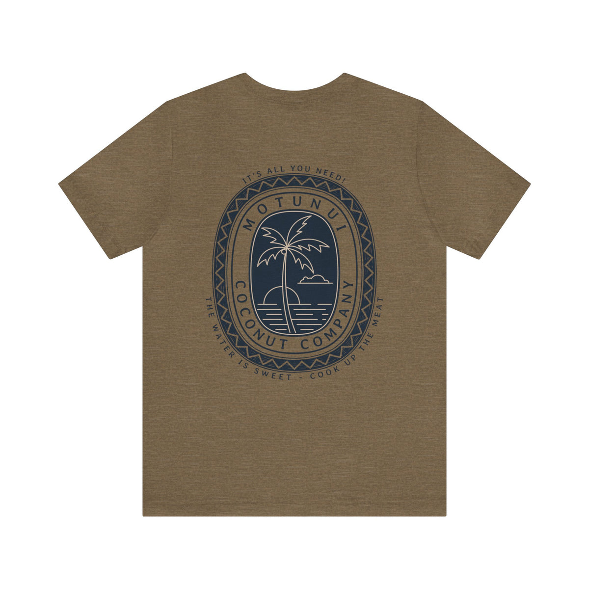 Motunui Coconut Company Bella Canvas Unisex Jersey Short Sleeve Tee