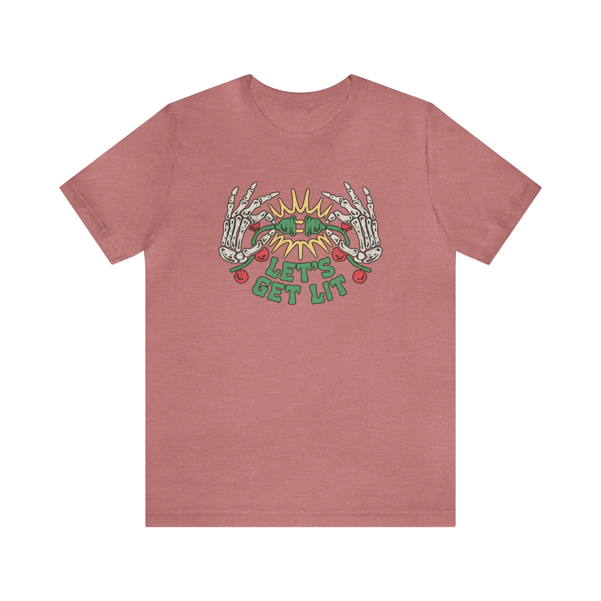Let's Get Lit Bella Canvas Unisex Jersey Short Sleeve Tee
