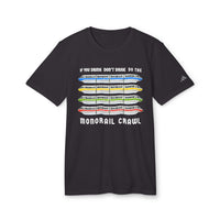 Monorail Crawl Adidas® Unisex Sport T-shirt