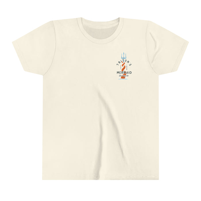 Triton's Mermaid Security Bella Canvas Youth Short Sleeve Tee