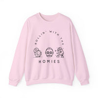 Rollin’ With The Homies Gildan Unisex Heavy Blend™ Crewneck Sweatshirt