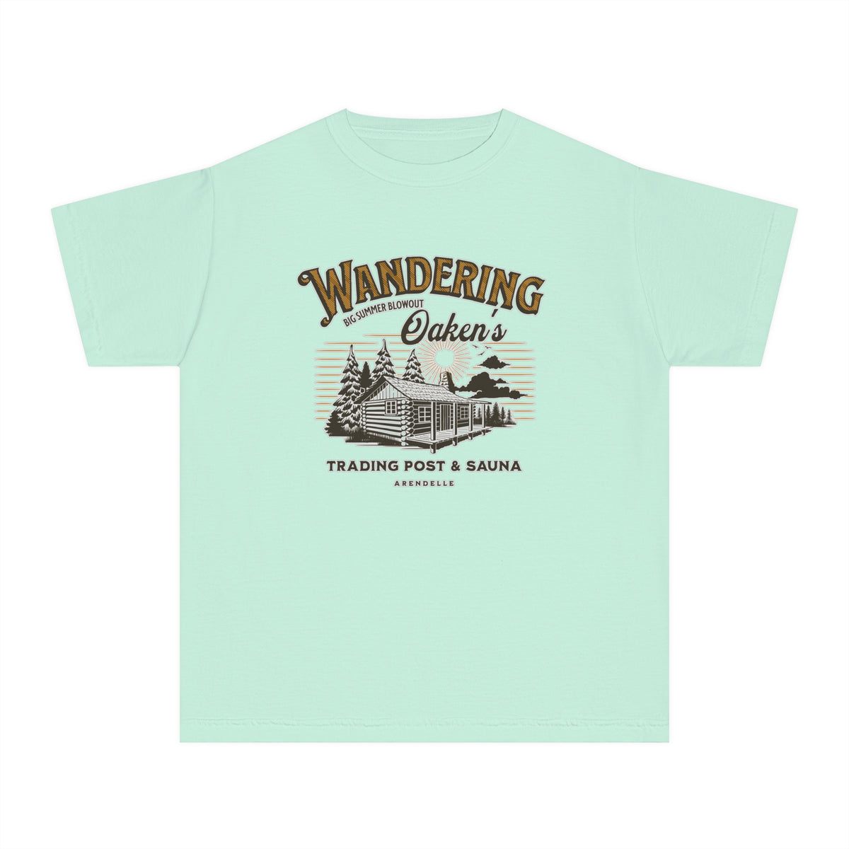 Wandering Oaken’s Trading Post Comfort Colors Youth Midweight Tee