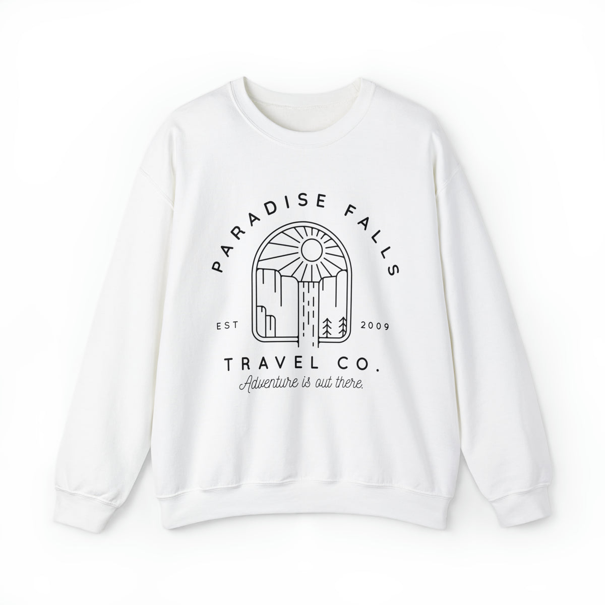 Paradise Falls Vacation Co. Gildan Unisex Heavy Blend™ Crewneck Sweatshirt