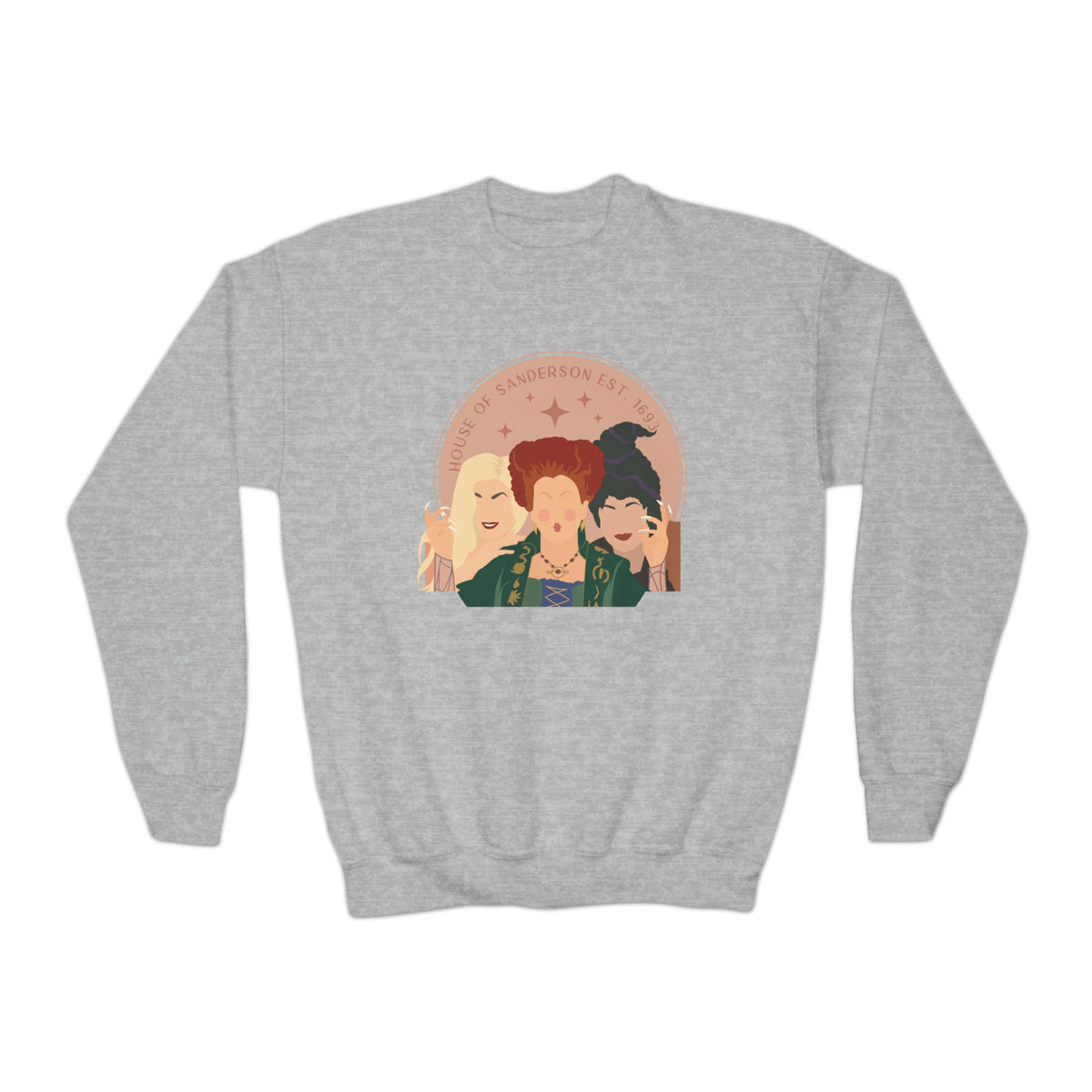 House of Sanderson Gildan Youth Crewneck Sweatshirt