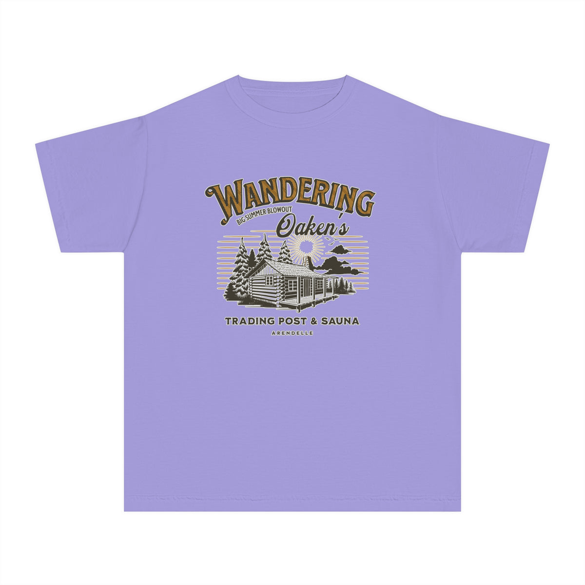 Wandering Oaken’s Trading Post Comfort Colors Youth Midweight Tee