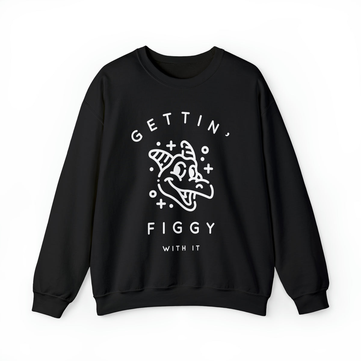 Gettin' Figgy With It Gildan Unisex Heavy Blend™ Crewneck Sweatshirt