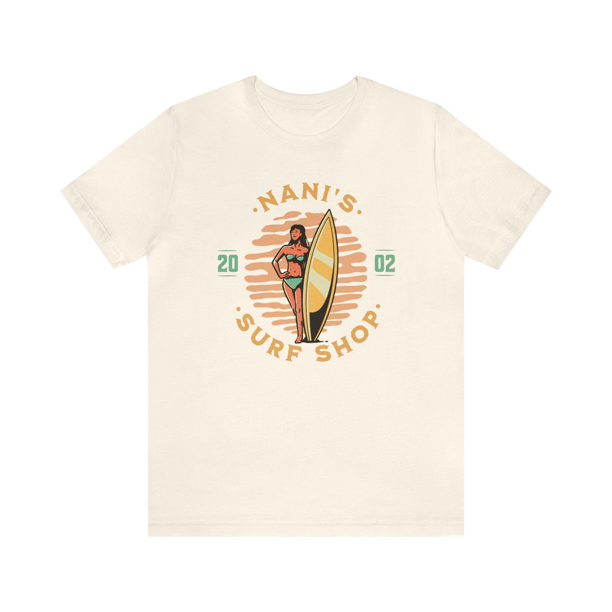 Nani's Surf Shop Bella Canvas Unisex Jersey Short Sleeve Tee