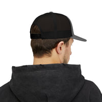 Parkbound Outfitters Snapback Trucker Cap - Stylish Gray & White Hat for Outdoor Adventures