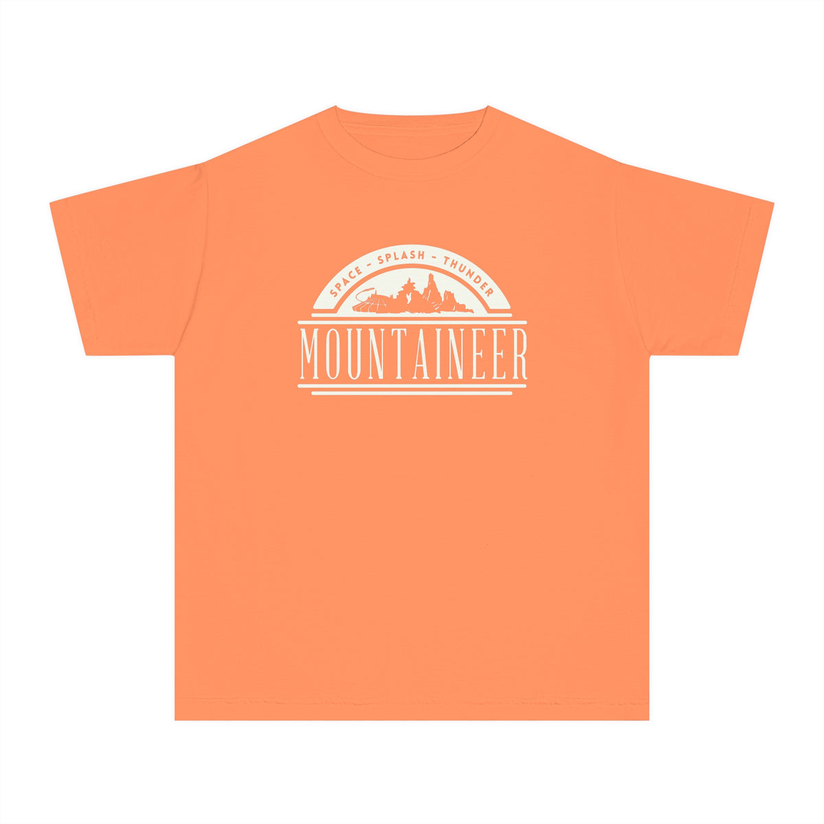 Mountaineer Comfort Colors Youth Midweight Tee