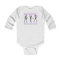 Boo To You Halloween Crew Rabbit Skins Infant Long Sleeve Bodysuit