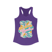 But Daddy I Love Him Women's Next Level Ideal Racerback Tank