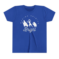 Making Spirits Bright Bella Canvas Youth Short Sleeve Tee