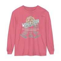 World Tour Comfort Colors Unisex Garment-dyed Long Sleeve T-Shirt