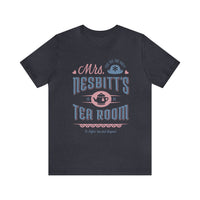 Mrs. Nesbitt’s Tea House Mint & Lavender Bella Canvas Unisex Jersey Short Sleeve Tee