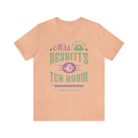 Mrs. Nesbitt’s Tea House Mint & Lavender Bella Canvas Unisex Jersey Short Sleeve Tee