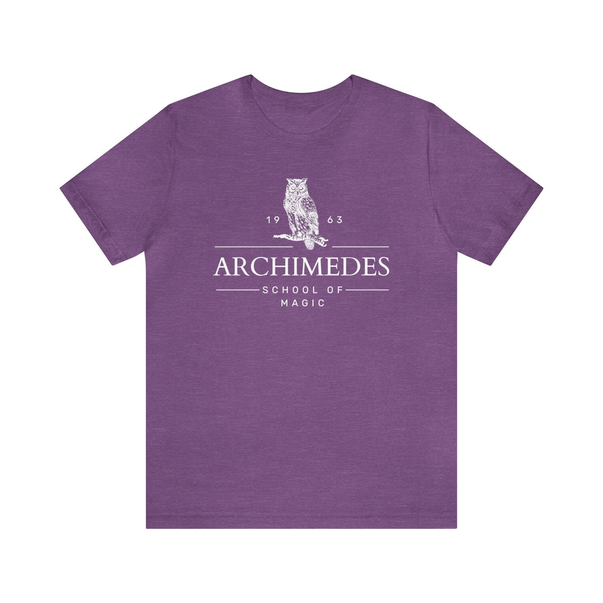 Archimedes School Of Magic Bella Canvas Unisex Jersey Short Sleeve Tee