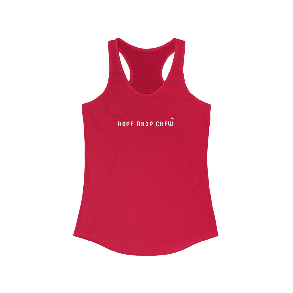 Rope Drop Crew Women's Next Level Ideal Racerback Tank