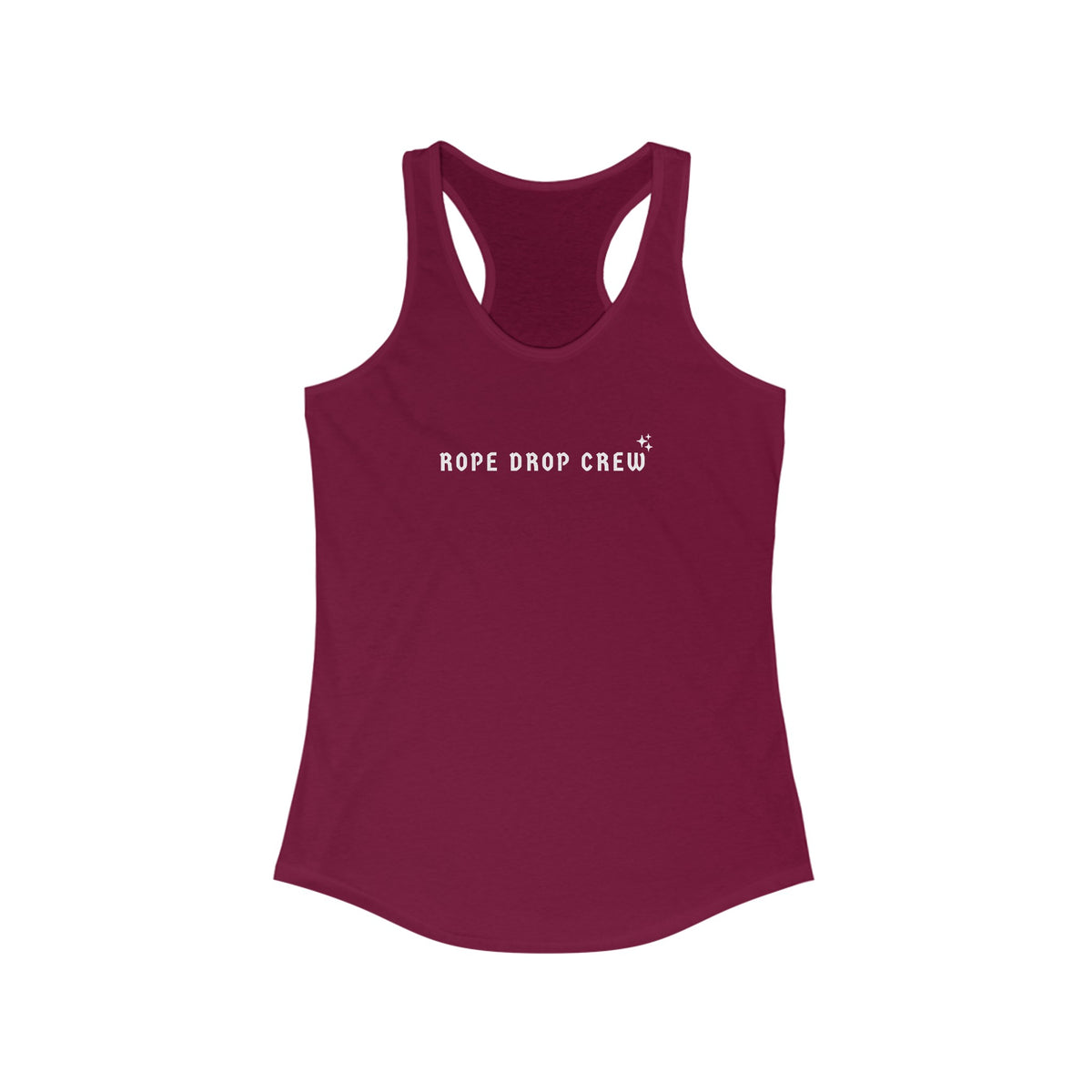 Rope Drop Crew Women's Next Level Ideal Racerback Tank